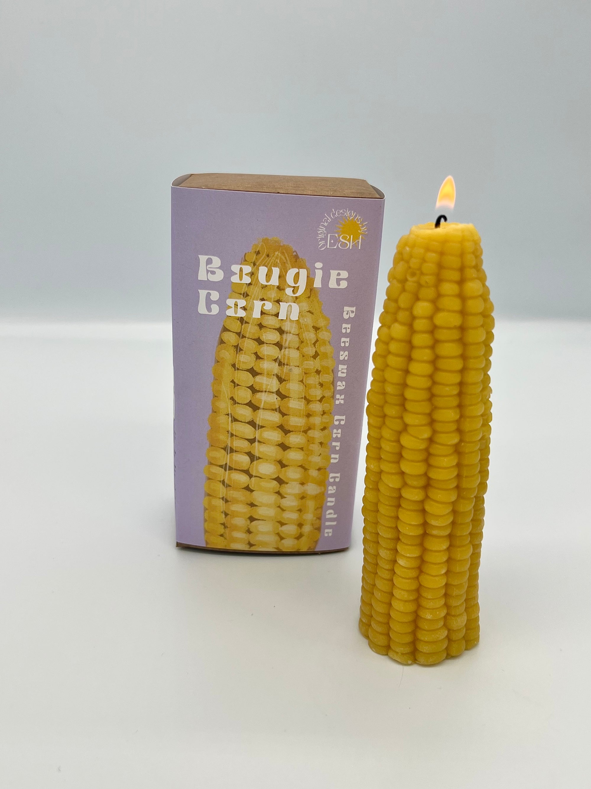 Corncob 100% Beeswax Candle