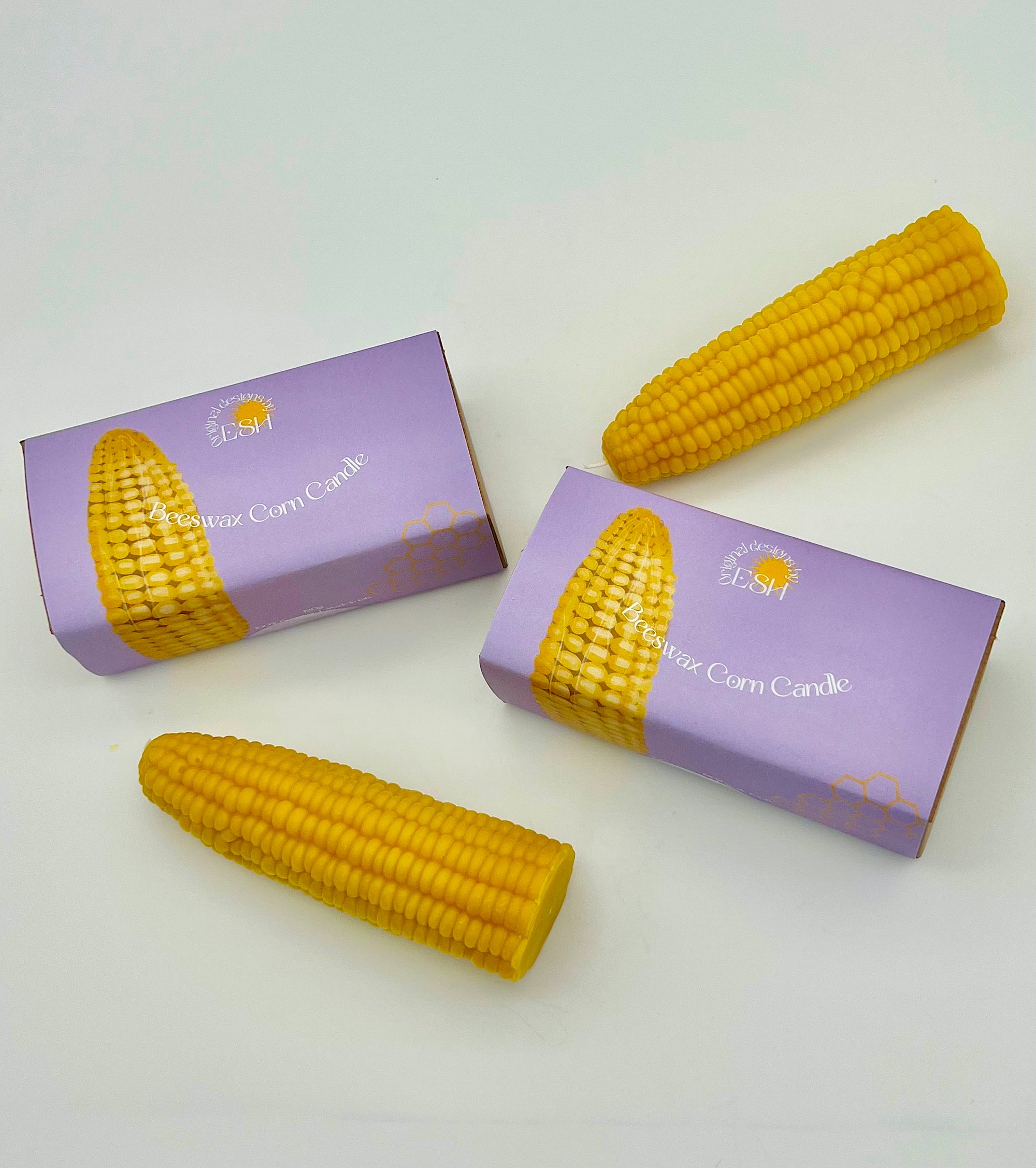 Corncob 100% Beeswax Candle